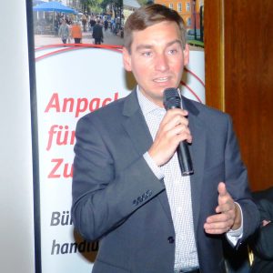 Bundestagskandidat Sebastian Hartmann