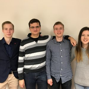 Ron Jascha Marner, Marius Tomasz Ginel, Niels Schwung, Luise Knobloch