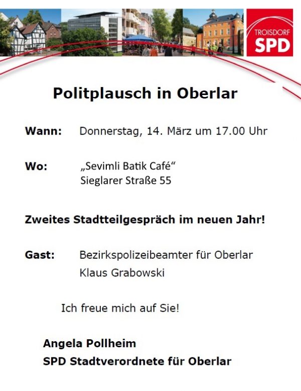 Politplausch SPD Troisdorf Oberlar