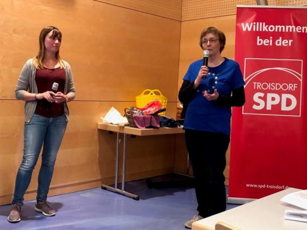 SPD Troisdorf Mitgliederversammlung Europa AsF