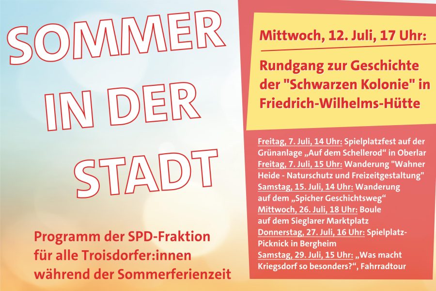 20230707_Sommerprogramm_SPD-Fraktion_Troisdorf_Rundgang_Schwartze_Kolonie_FWH