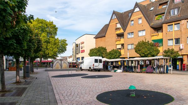 SPD Fraktion Troisdorf Innenstadt Begehung Klima Dokumentation Fischerplatz