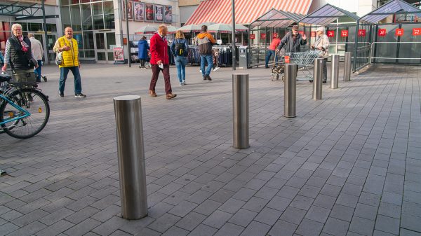 SPD Fraktion Troisdorf Innenstadt Begehung Klima Dokumentation Vorplatz Kaufland